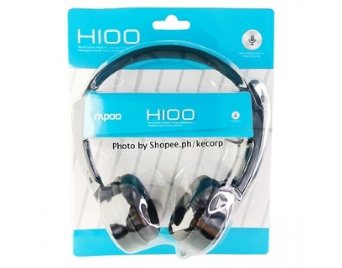 RAPOO WIRED HEADPHONE H100 (DUAL PIN)